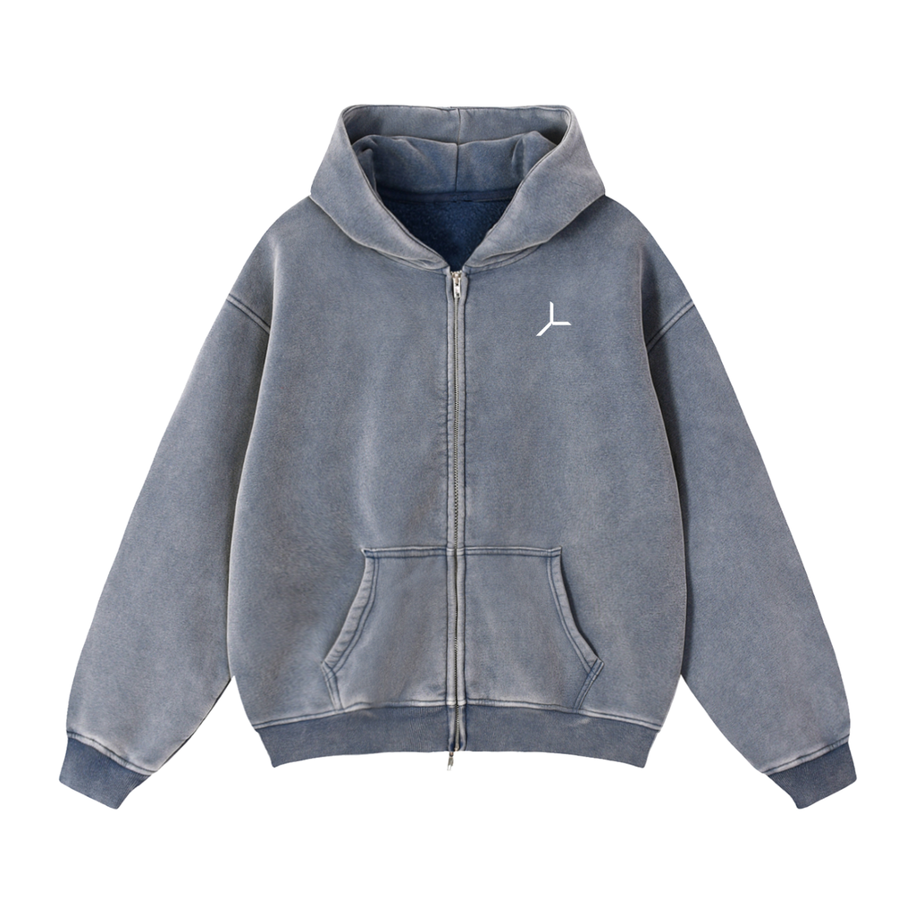 BOXY ZIP HOODIE