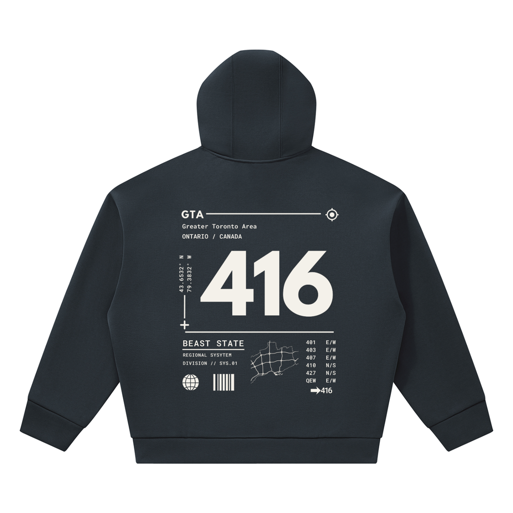 GTA 416 Heavyweight Boxy Hoodie