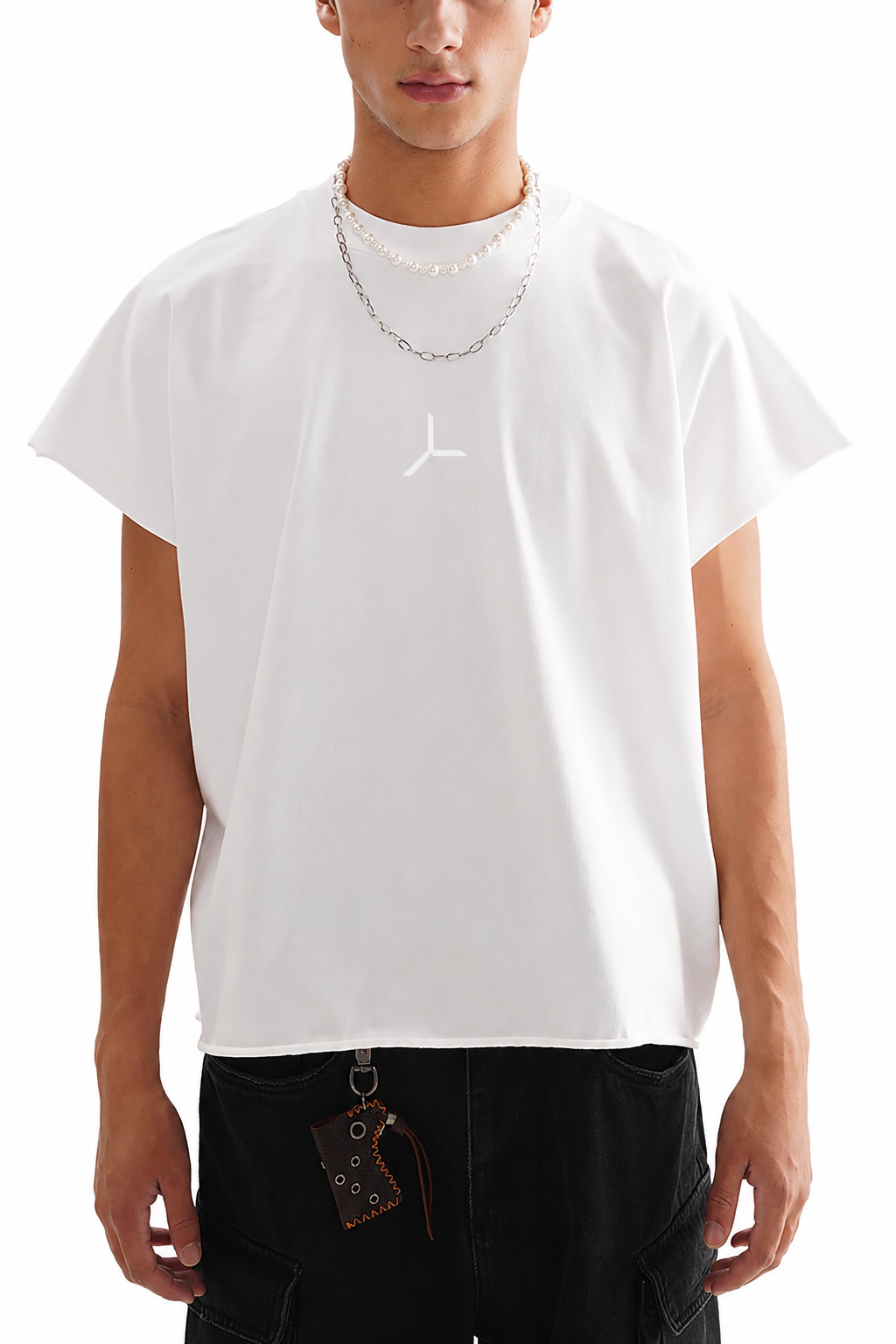 RAW EDGE BOXY TEE