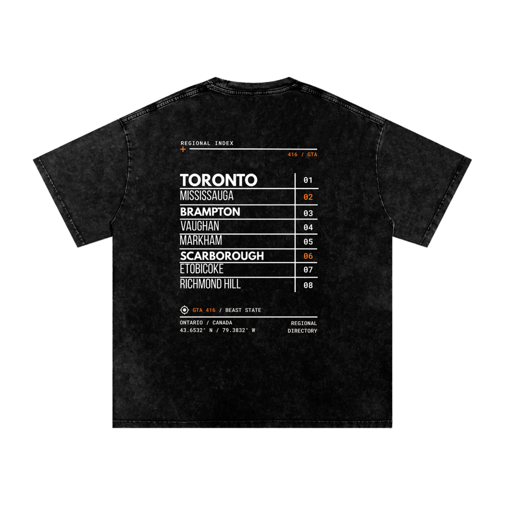 GTA 416 Regional Index Tee