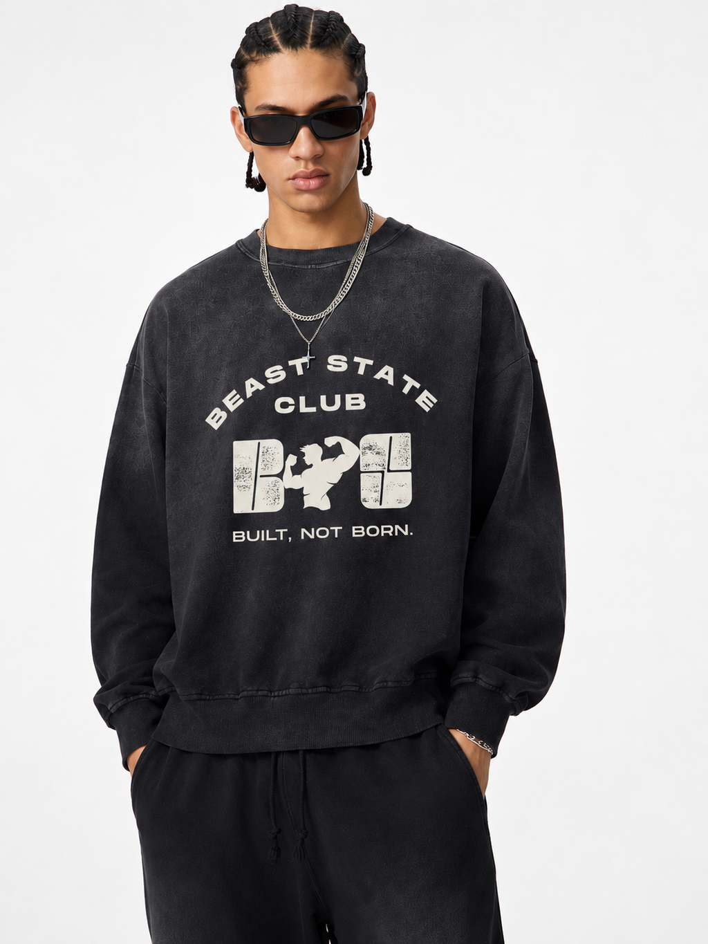 SUN FADE CREWNECK