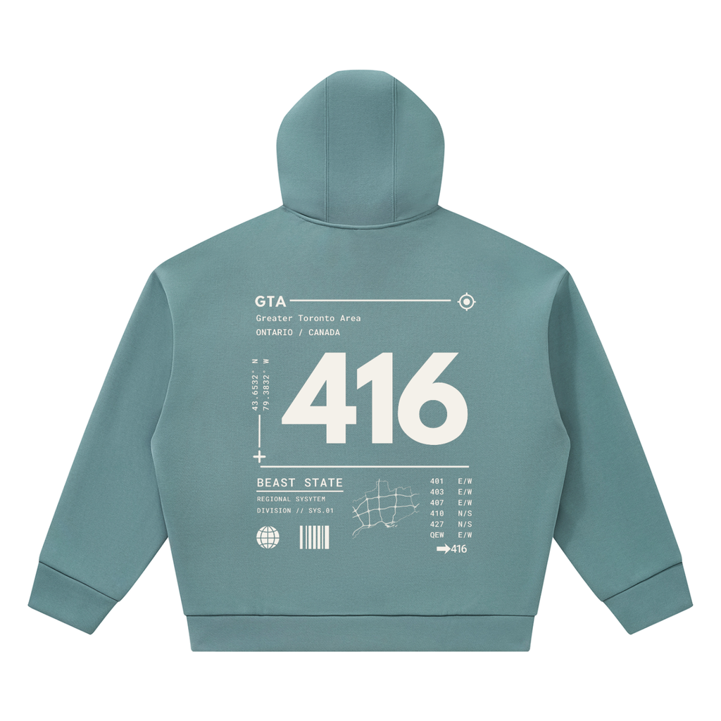 GTA 416 Heavyweight Boxy Hoodie