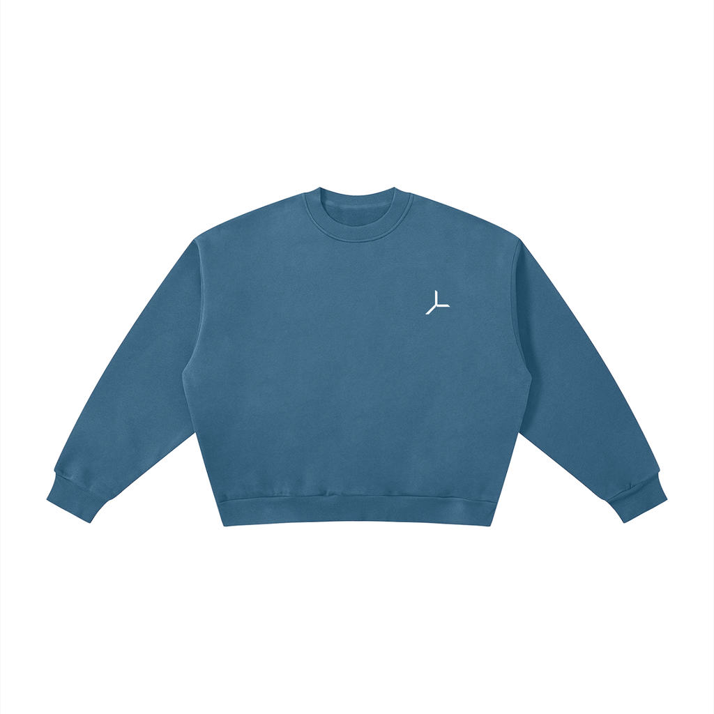 BOXY FLEECE CREWNECK