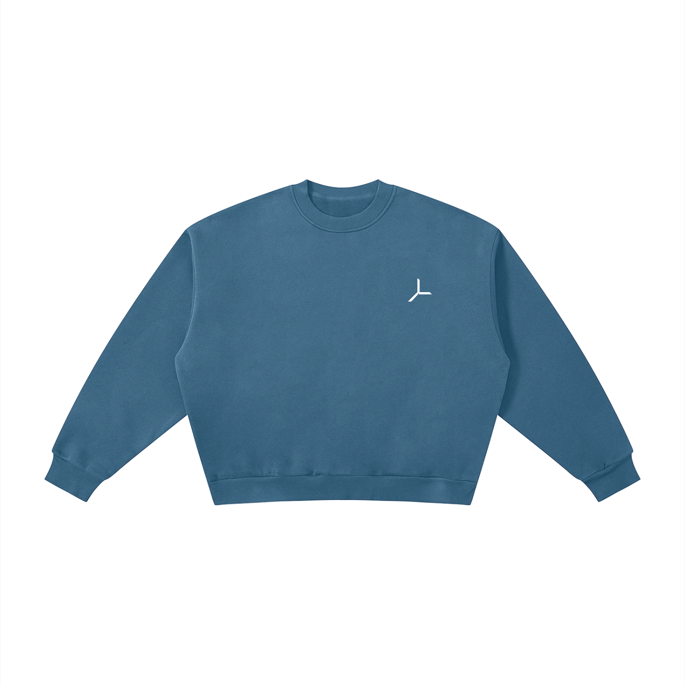BOXY FLEECE CREWNECK