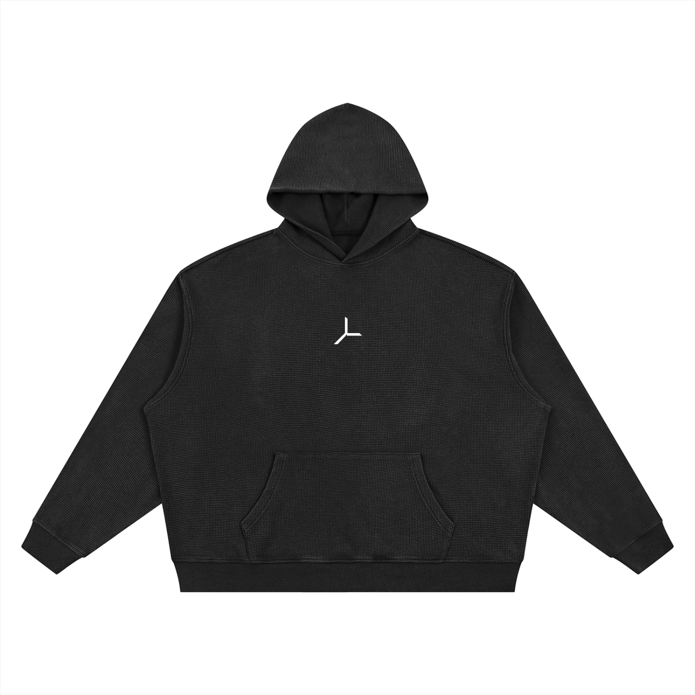 VINTAGE WASH WAFFLE HOODIE