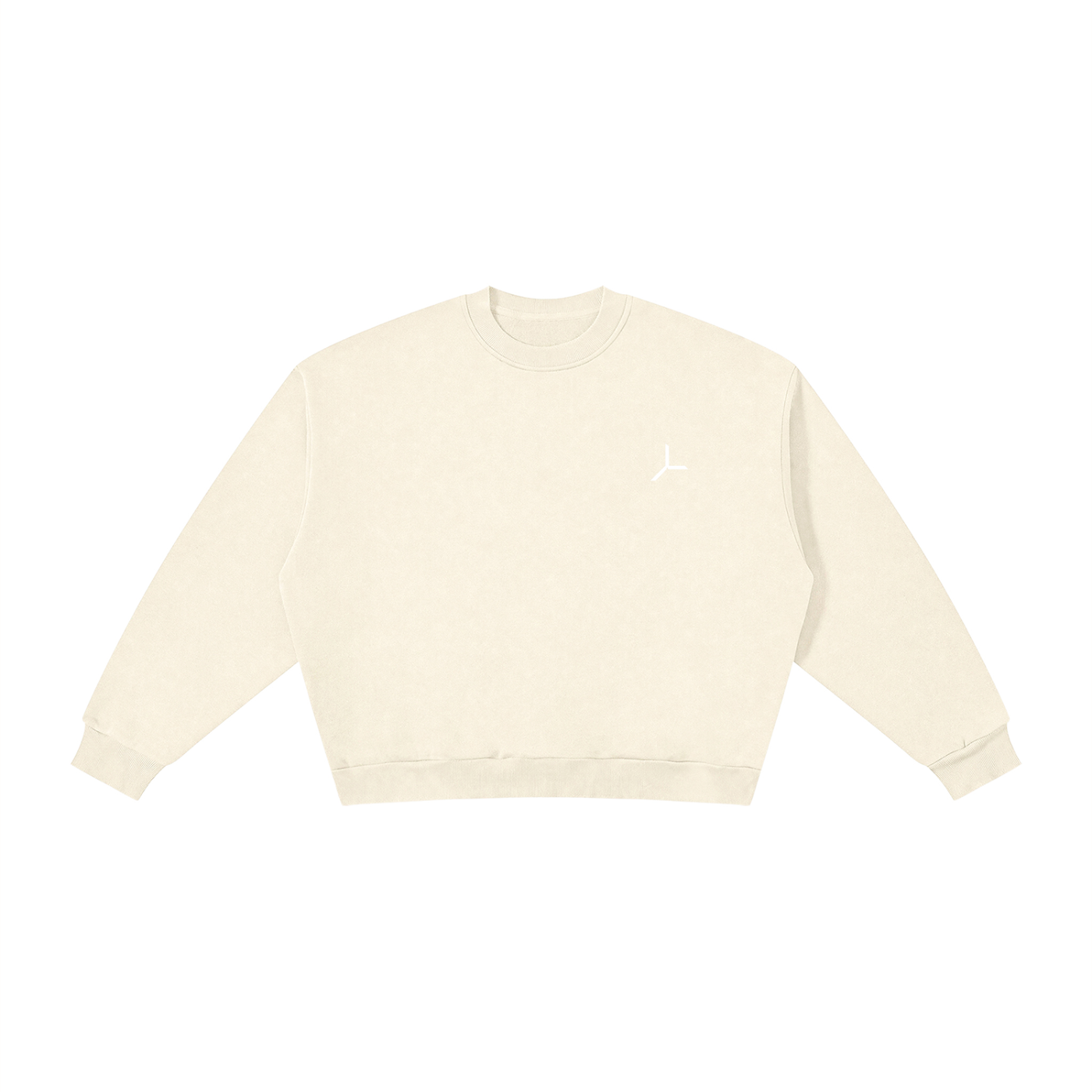 BOXY FLEECE CREWNECK