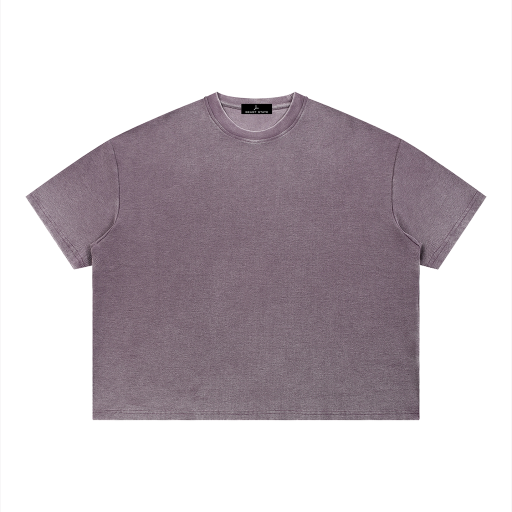 SUN FADE WAFFLE TEE