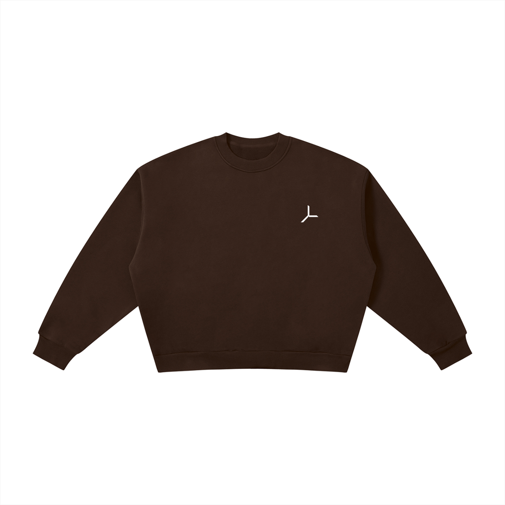 BOXY FLEECE CREWNECK