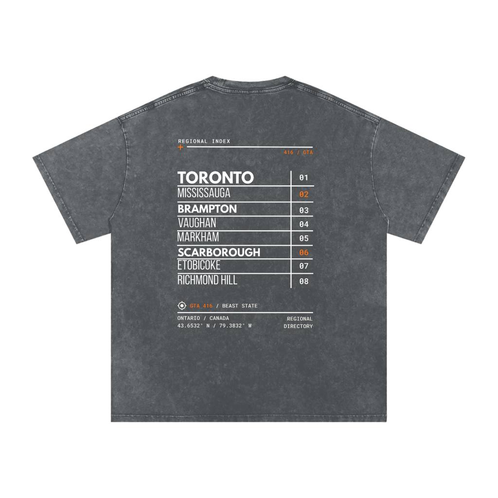GTA 416 Regional Index Tee