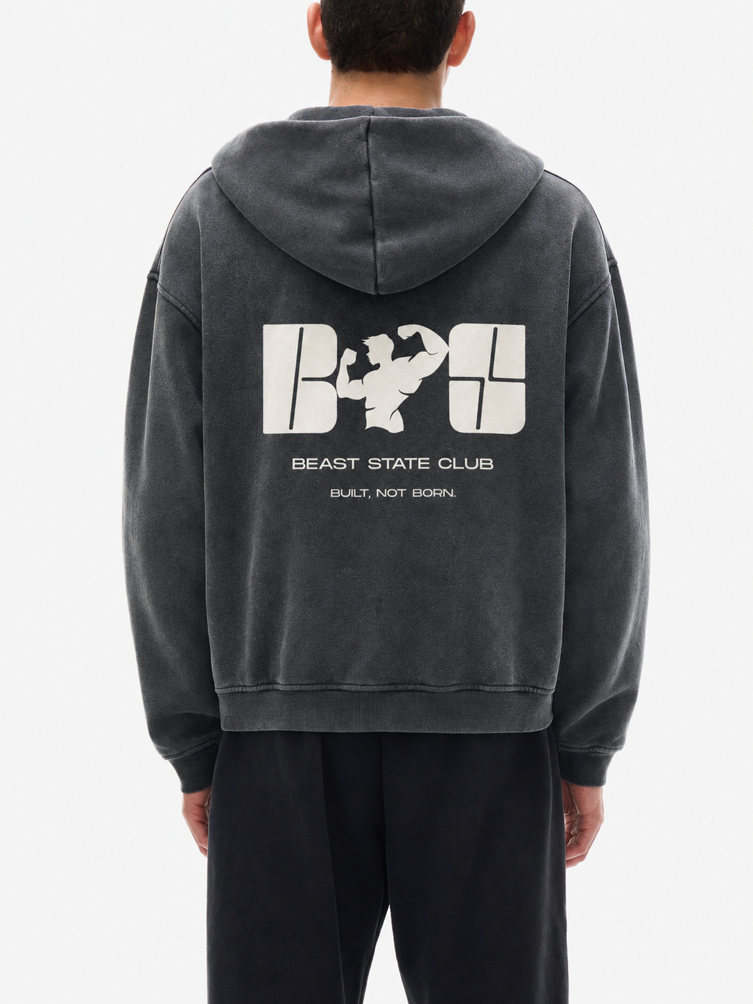 BOXY ZIP HOODIE