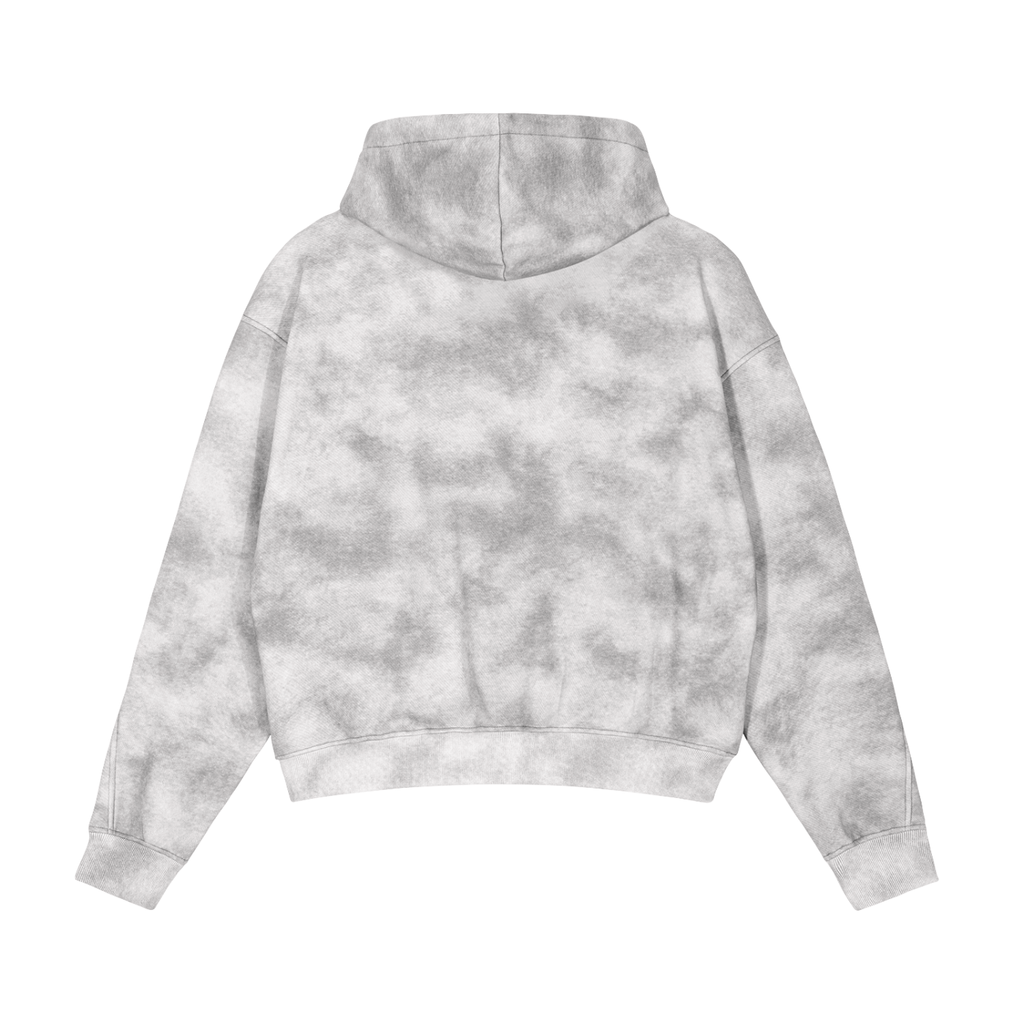 DIRTY WASH ZIP HOODIE