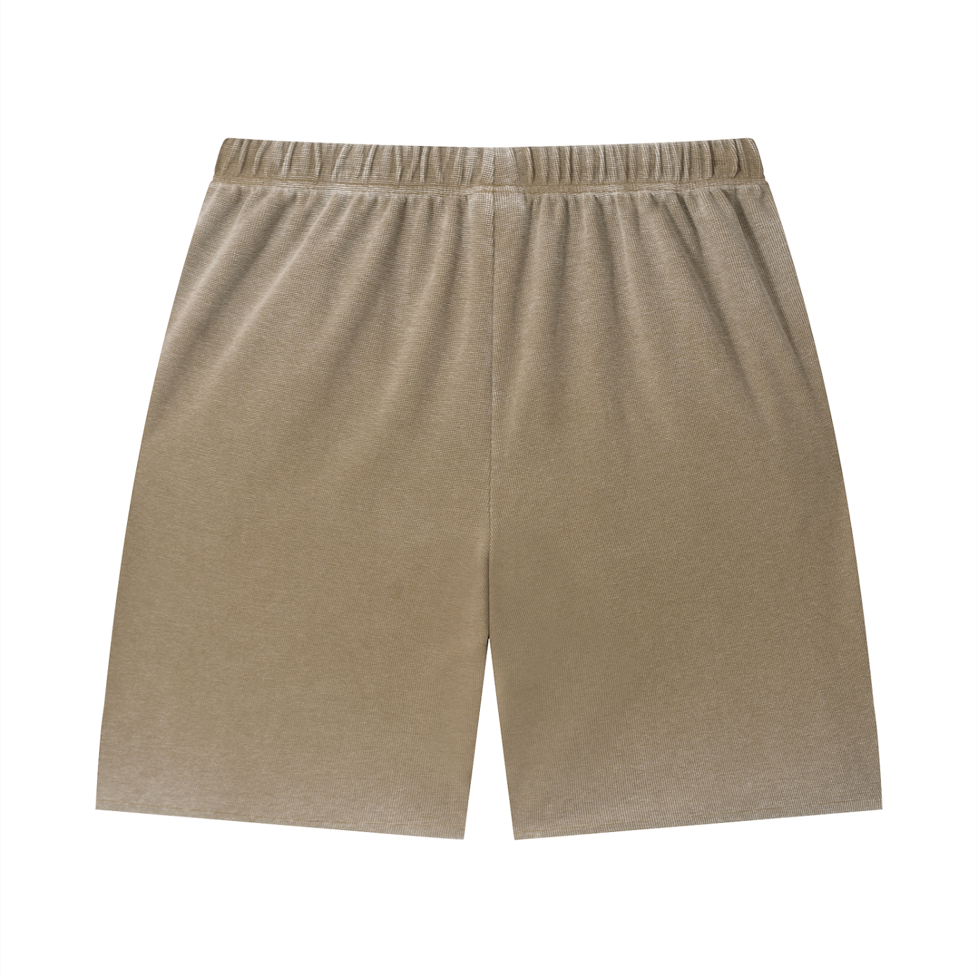 SUN FADE WAFFLE RAW-HEM SHORT