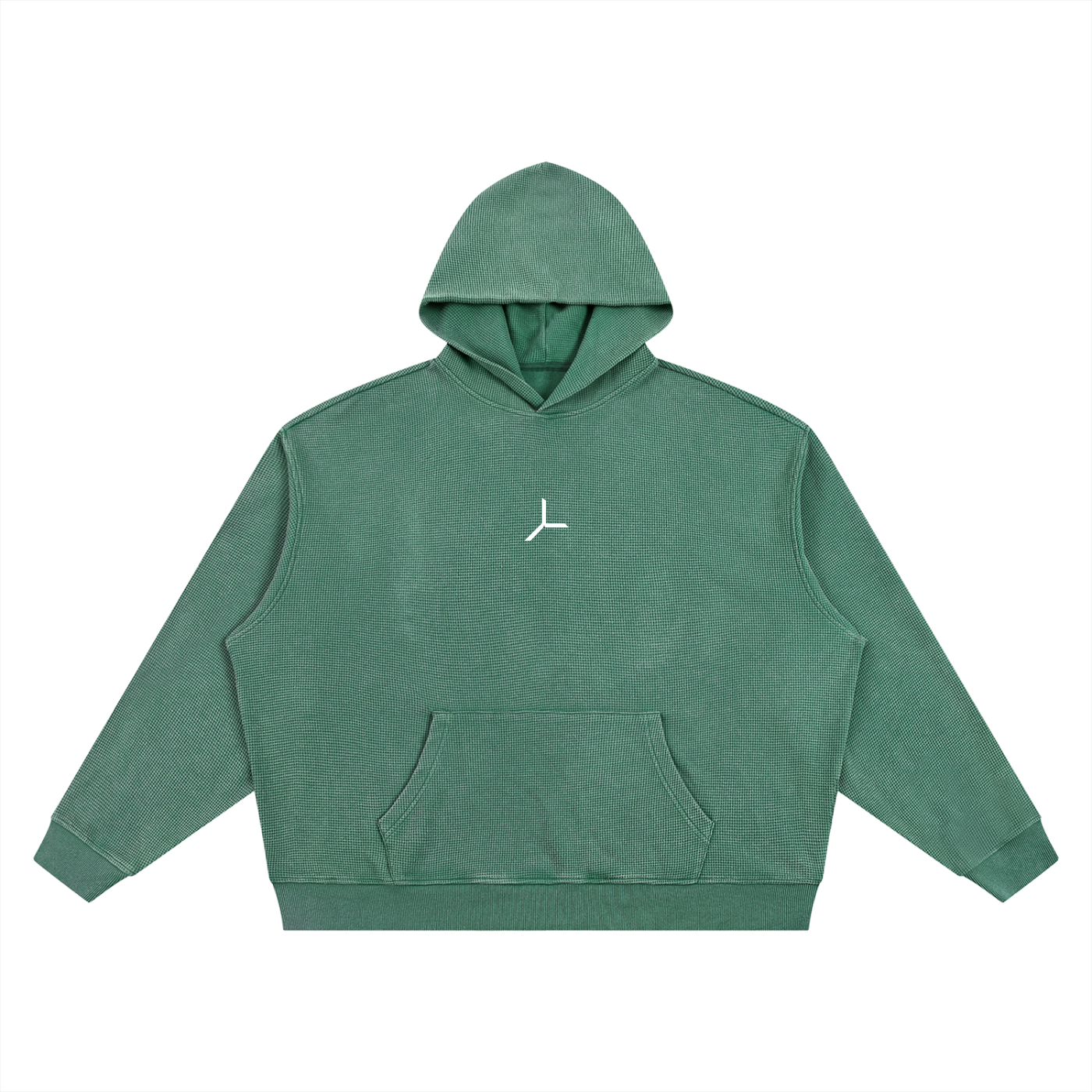 VINTAGE WASH WAFFLE HOODIE