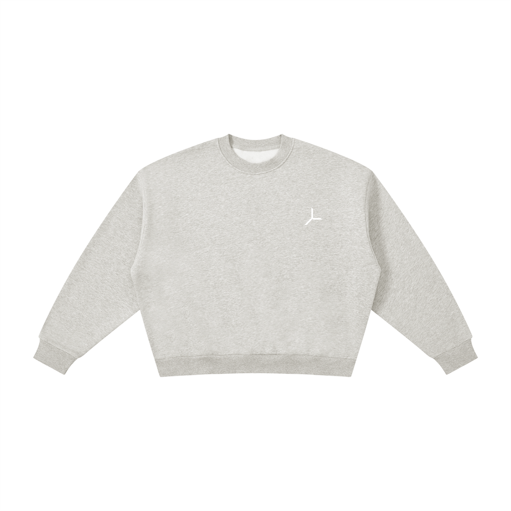 BOXY FLEECE CREWNECK