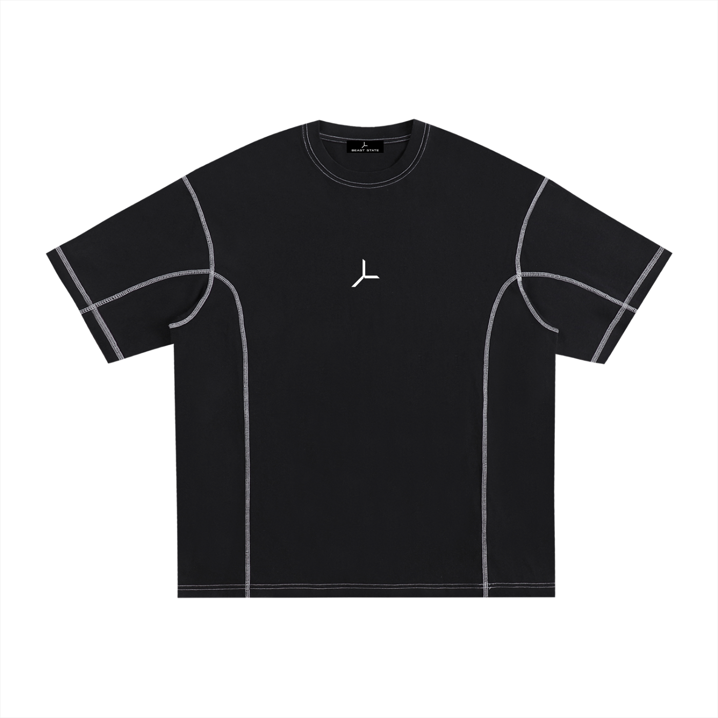 CONTRAST STITCH TEE