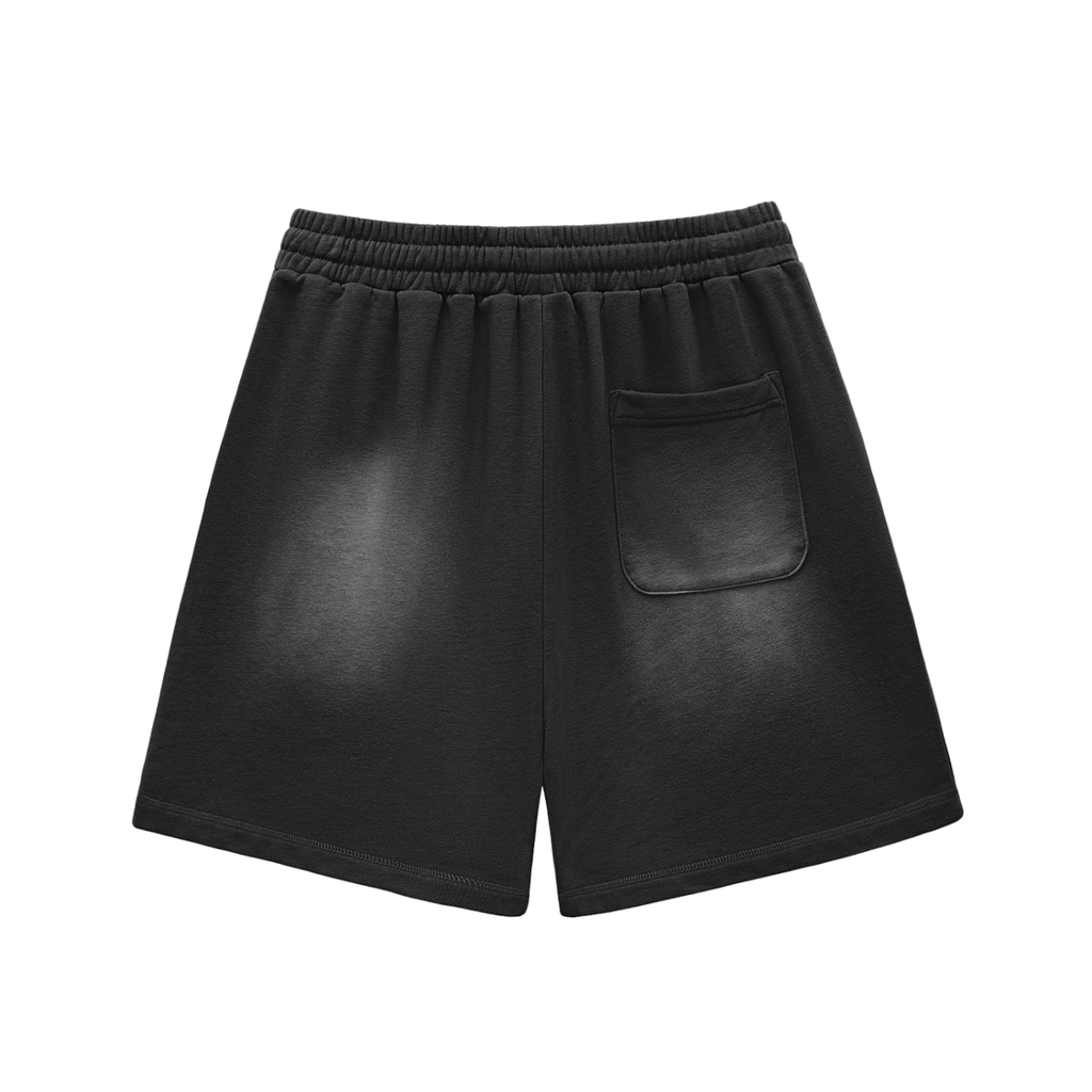 SUN FADE RAW-EDGE SHORT