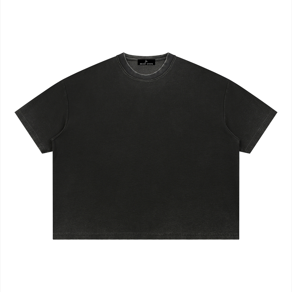 SUN FADE WAFFLE TEE