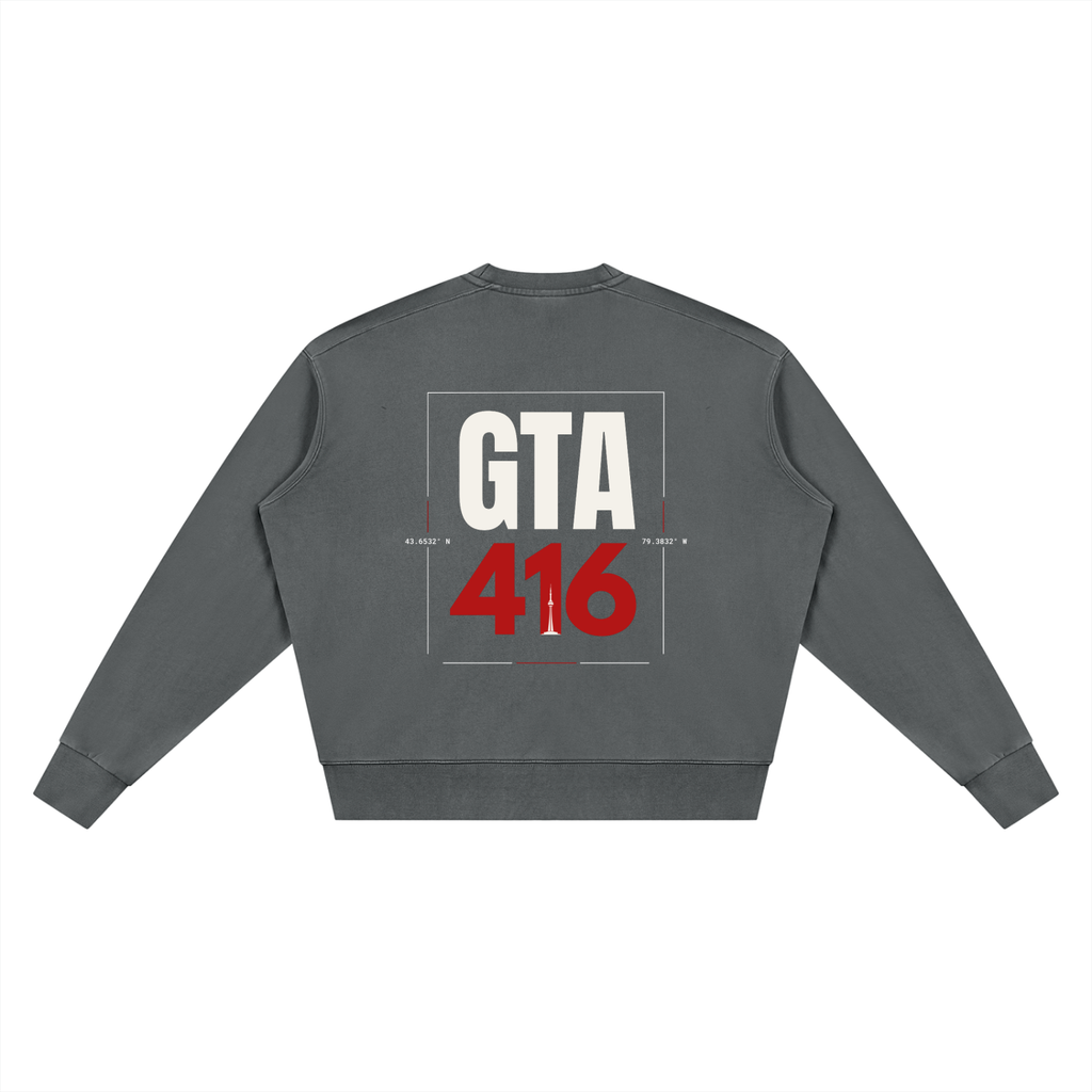 GTA 416 Vintage Wash Crewneck