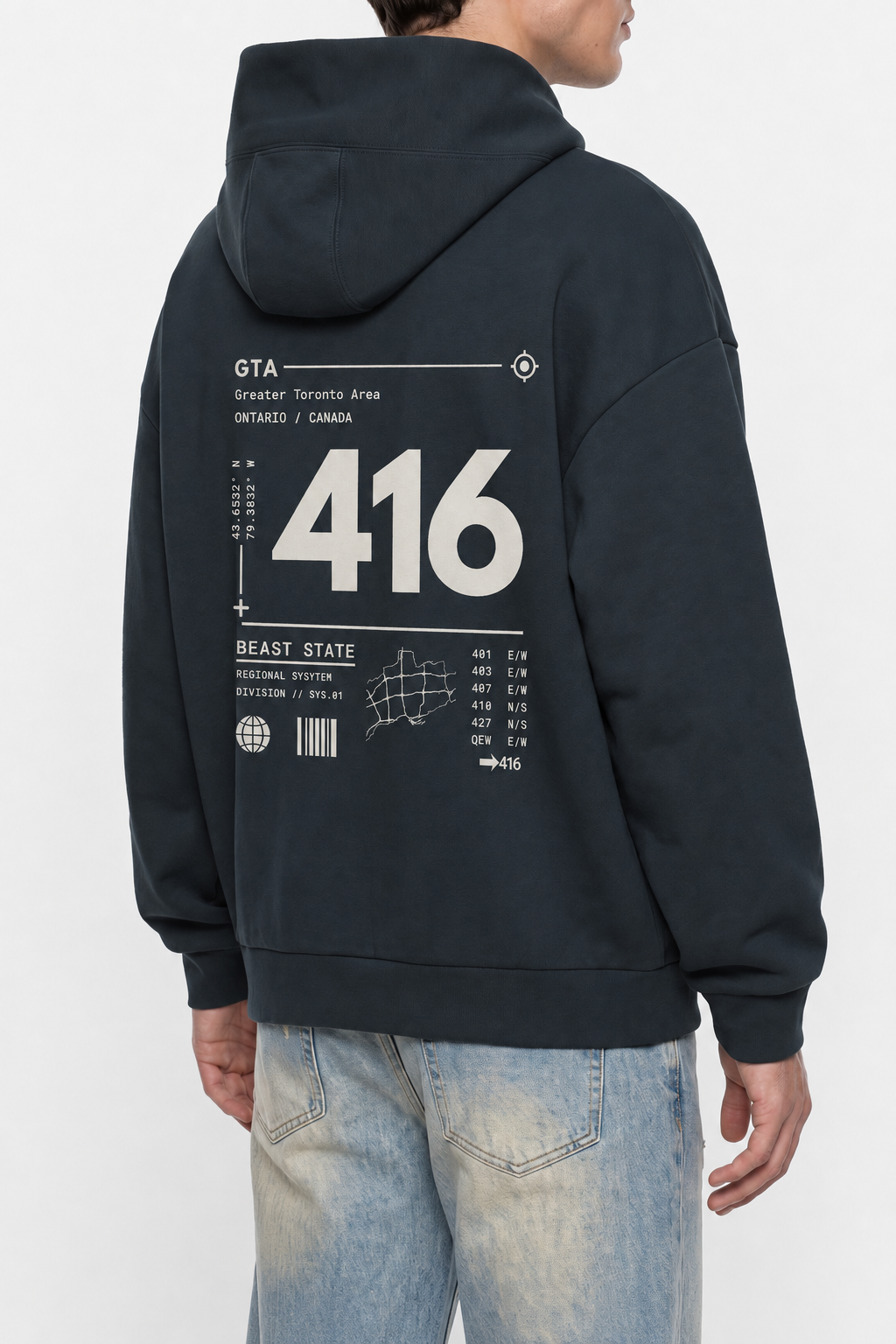 GTA 416 Heavyweight Boxy Hoodie