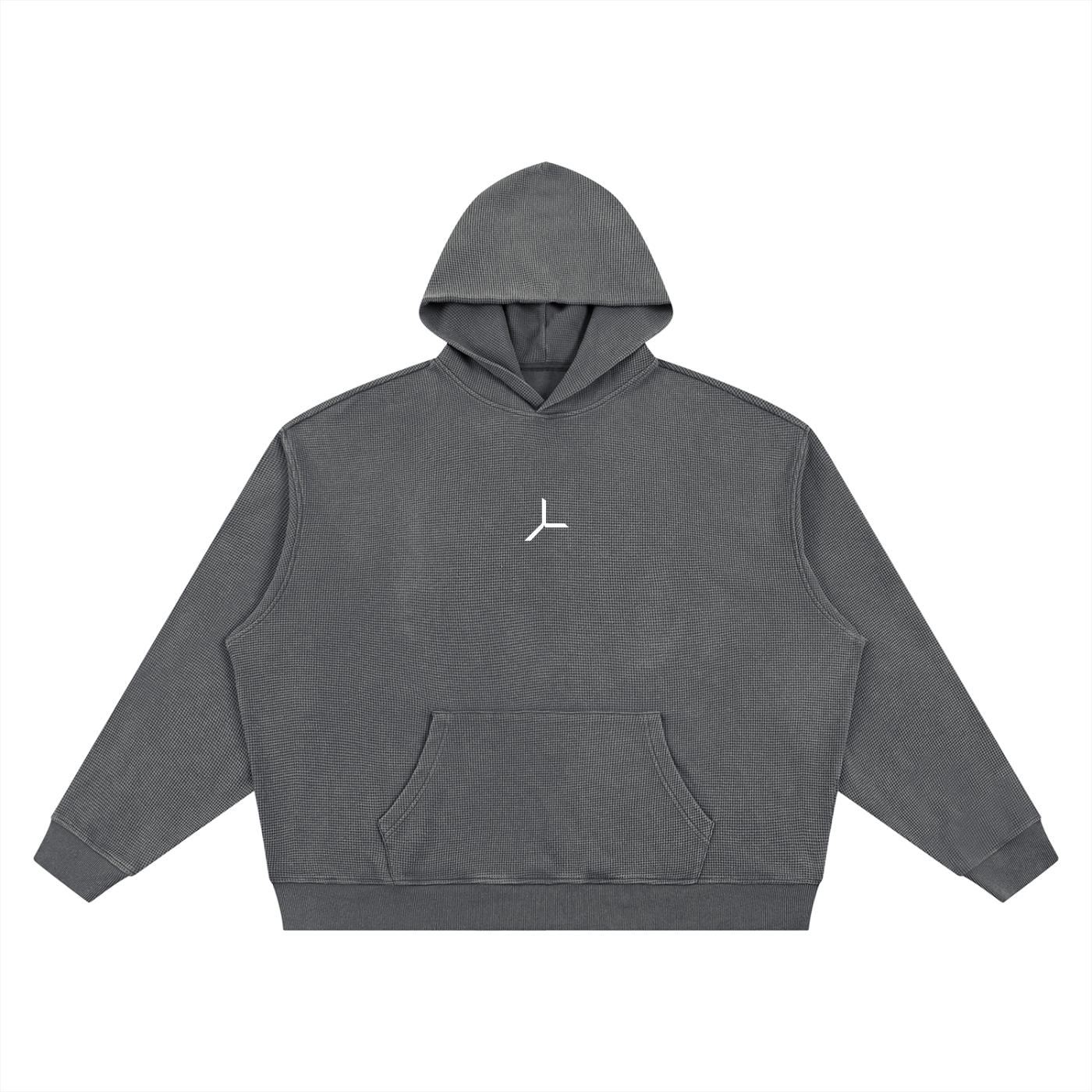 VINTAGE WASH WAFFLE HOODIE