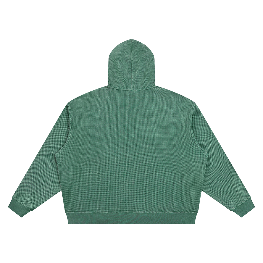 VINTAGE WASH WAFFLE HOODIE