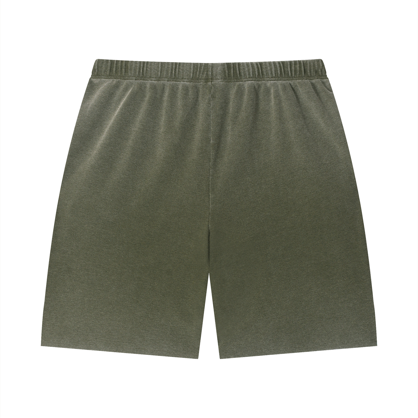 SUN FADE WAFFLE RAW-HEM SHORT