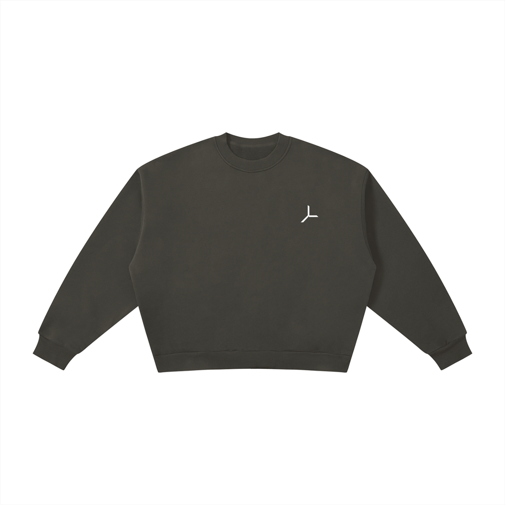 BOXY FLEECE CREWNECK