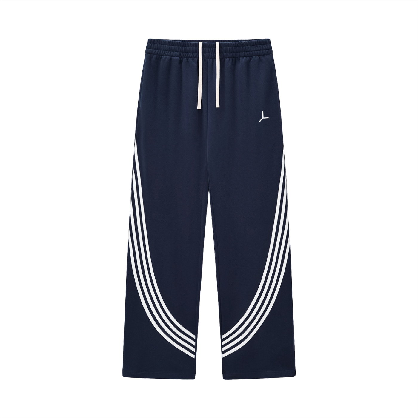CURVED STRIPE SWEATPANT