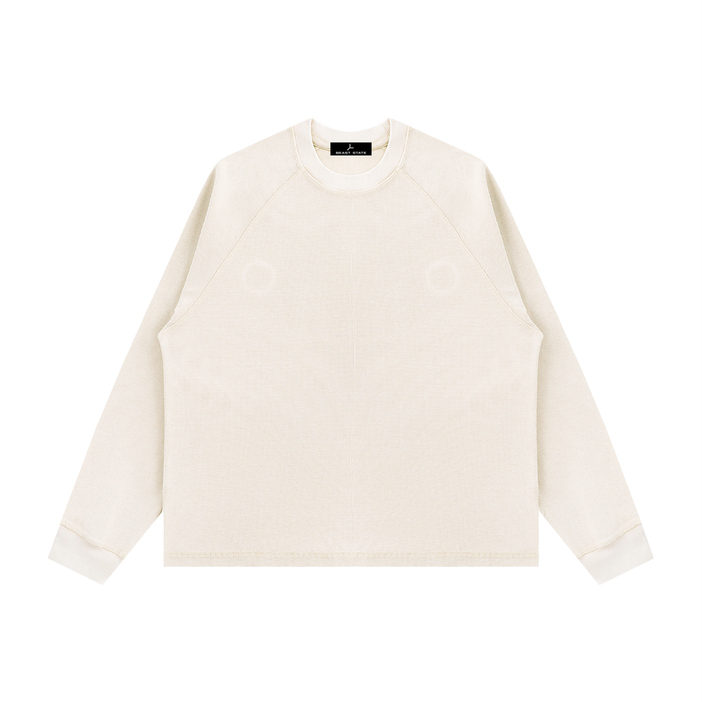 VINTAGE WASH WAFFLE TEE