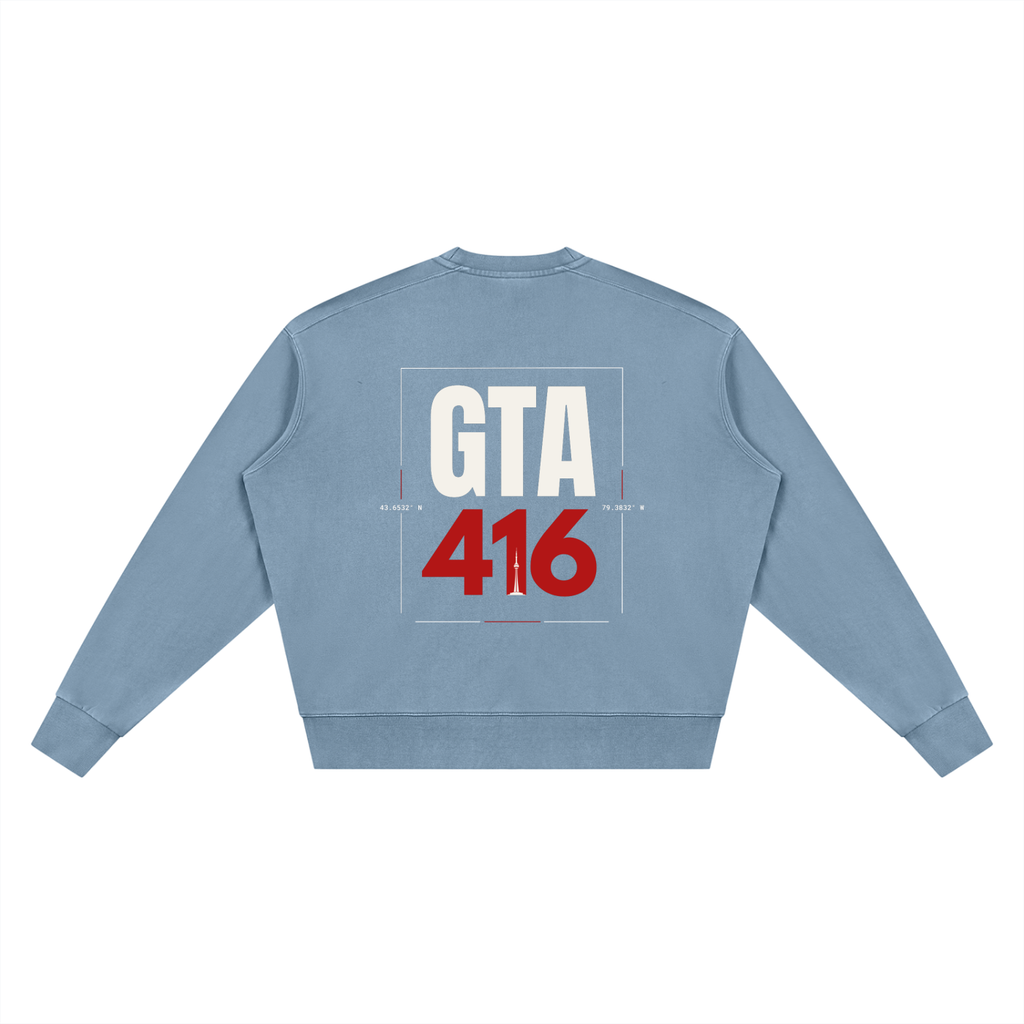 GTA 416 Vintage Wash Crewneck