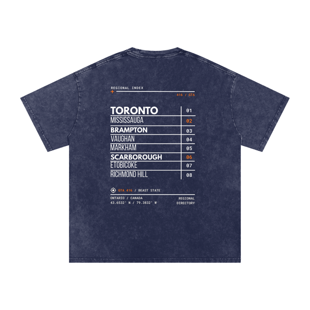 GTA 416 Regional Index Tee