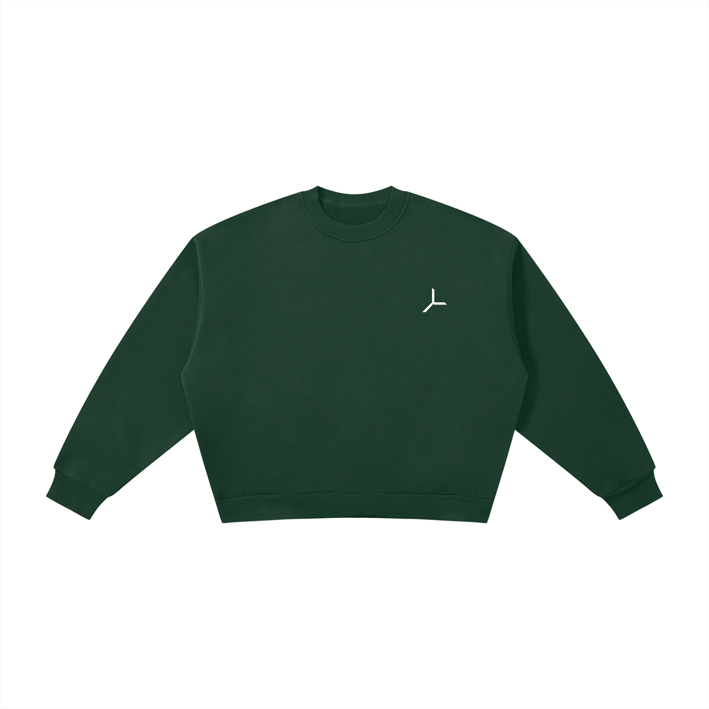 BOXY FLEECE CREWNECK