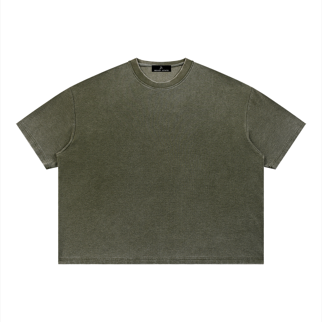 SUN FADE WAFFLE TEE
