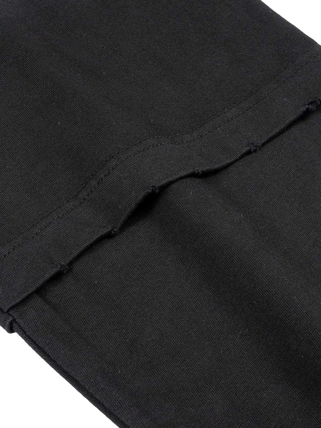 SUN FADE FRAYED LAYER TEE