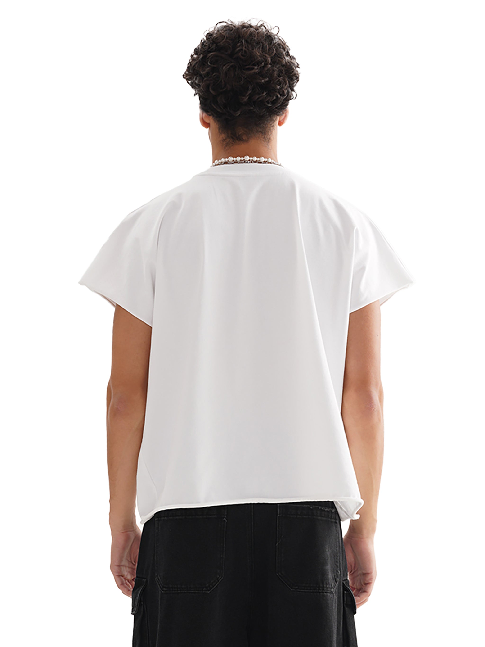 RAW EDGE BOXY TEE