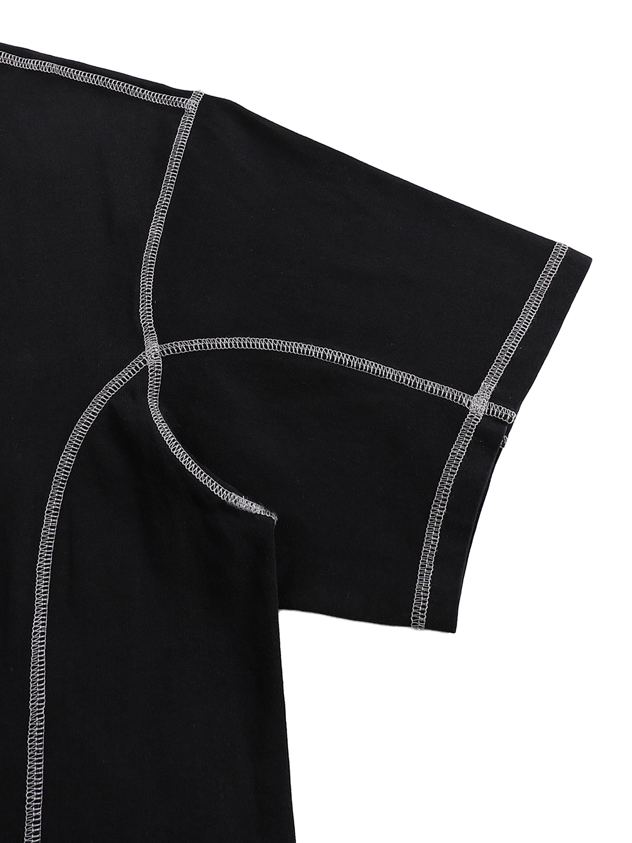 CONTRAST STITCH TEE