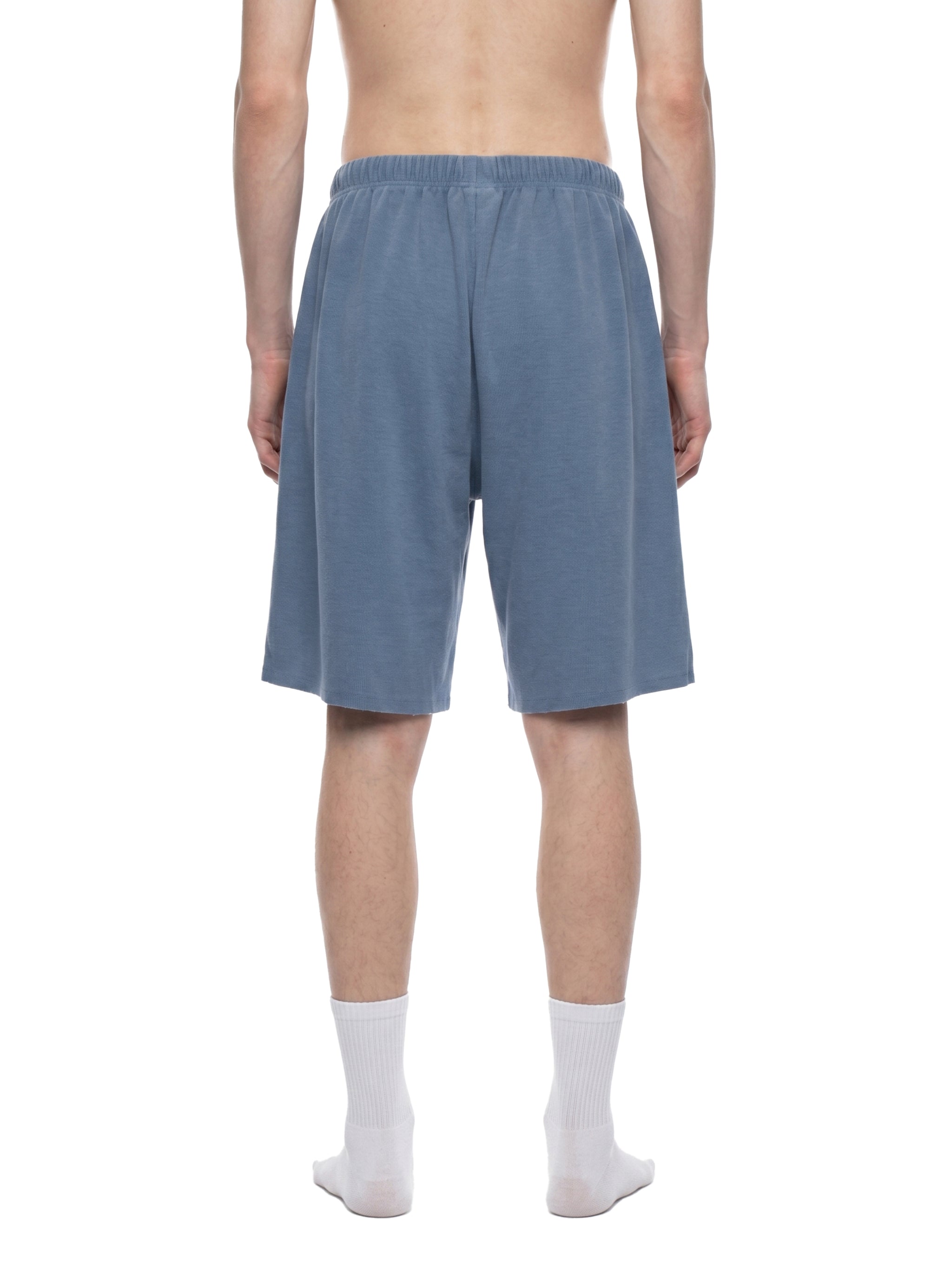 SUN FADE WAFFLE RAW-HEM SHORT