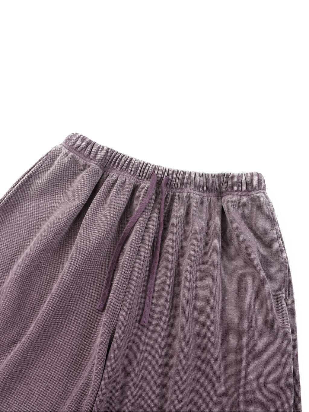 SUN FADE WAFFLE RAW-HEM SHORT
