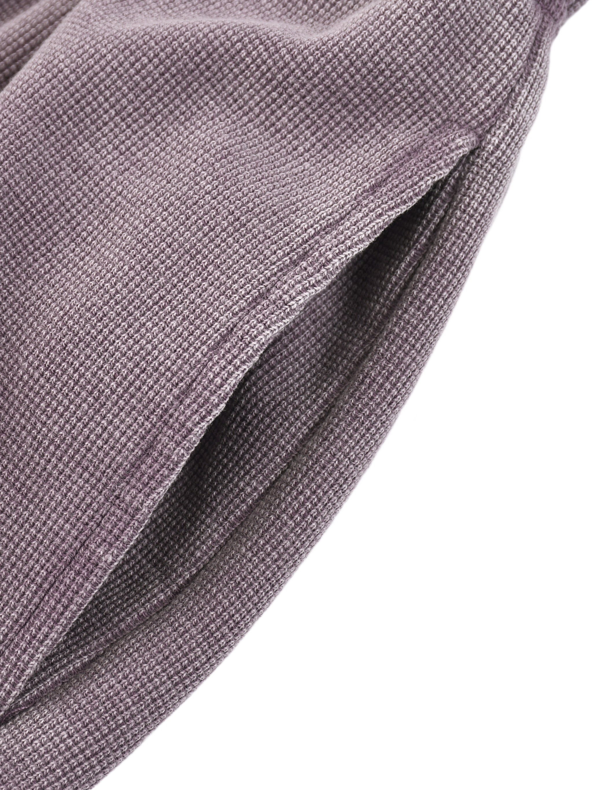 SUN FADE WAFFLE RAW-HEM SHORT