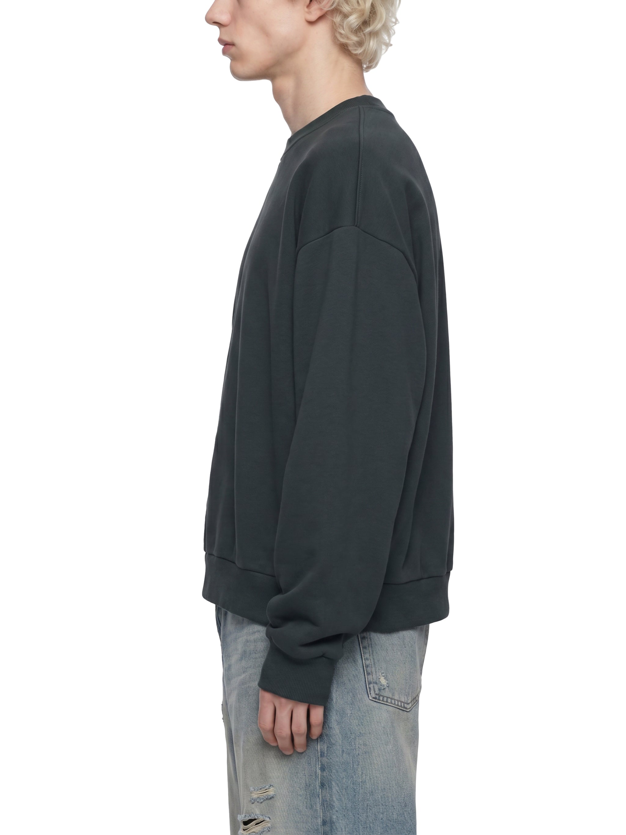 BOXY FLEECE CREWNECK