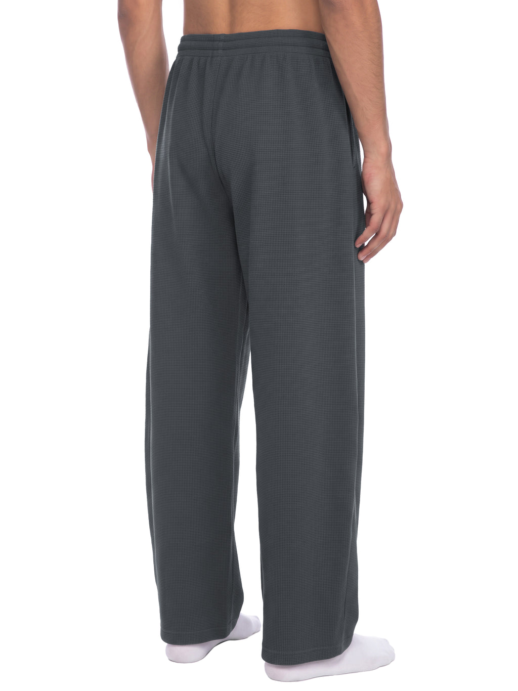WAFFLE BARREL-LEG PANT