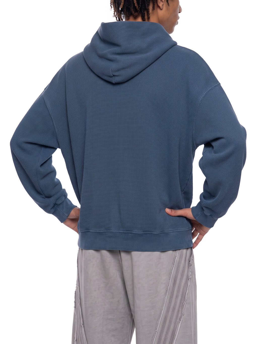 VINTAGE WASH WAFFLE HOODIE